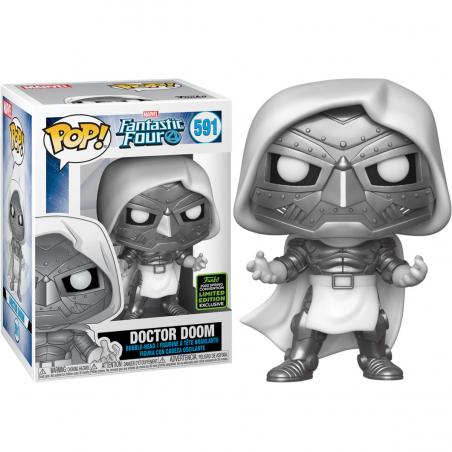 Figura POP Marvel Los 4 Fantasticos Doctor Doom Exclusive - Imagen 1