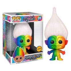 Figura POP Troll Multicolored Hair Rainbow Chase 25cm - Imagen 1