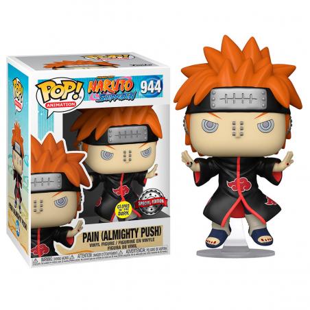 Figura POP Naruto Pain Almighty Push Shinra Tensei Glow in the Dark Exclusive - Imagen 1