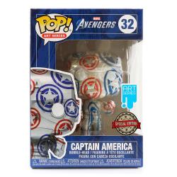 Figura POP Patriotic Age Captain America Exclusive - Imagen 1