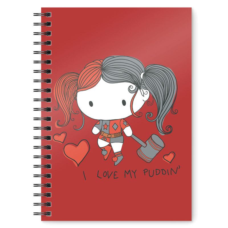Cuaderno A5 Harley Quinn Chibi DC Comics - Imagen 1