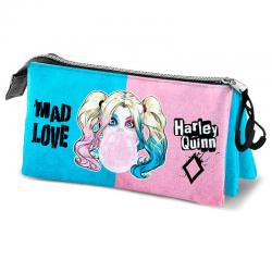 Portatodo Bad Girl Harley Quinn DC Comics triple - Imagen 1