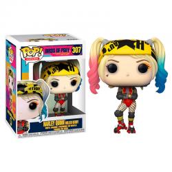 Figura POP DC Birds of Prey Harley Quinn Roller Derby - Imagen 1