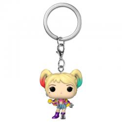 Llavero Pocket POP DC Birds of Prey Harley Quinn Caution Tape - Imagen 1