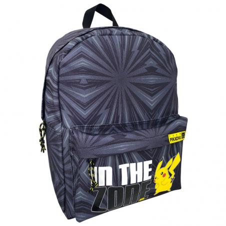 Mochila Pikachu Pokemon adaptable 40cm - Imagen 1