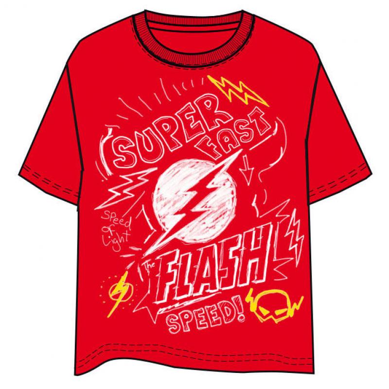 Camiseta Flash DC Comics adulto - Imagen 1