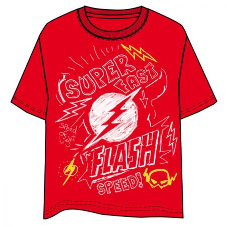 Camiseta Flash DC Comics adulto - Imagen 1