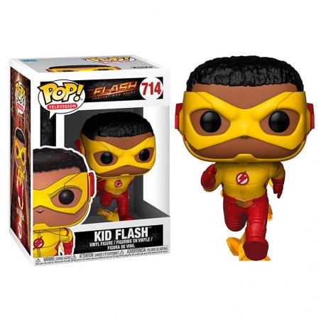 Figura POP DC Comics The Flash Kid Flash - Imagen 1