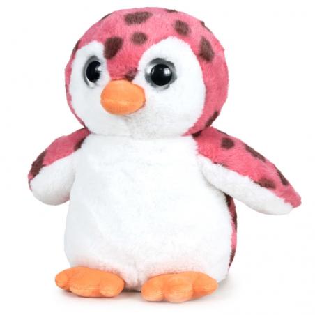 Peluche Pinguino Ojos Luz soft 34cm - Imagen 1