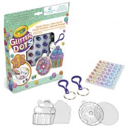 Set Llaveros con Charms Glitter Dots Crayola - Imagen 1