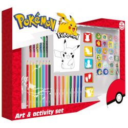 Set de Actividades Pokemon 67pzs - Imagen 1