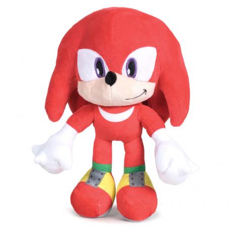 Peluche Knuckles Sonic soft 24cm - Imagen 1
