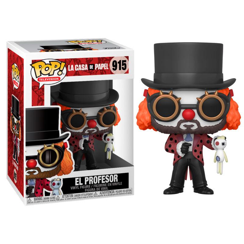 Figura POP La Casa de Papel Professor O Clown - Imagen 1