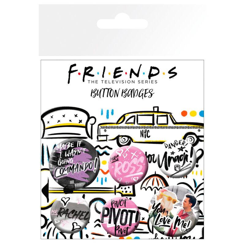Set chapas Doodle Friends - Imagen 1