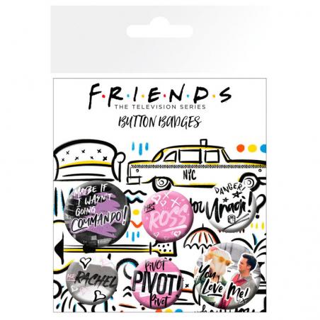 Set chapas Doodle Friends - Imagen 1