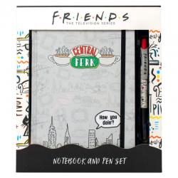 Set cuaderno A5 + boligrafo Central Perk Friends - Imagen 1