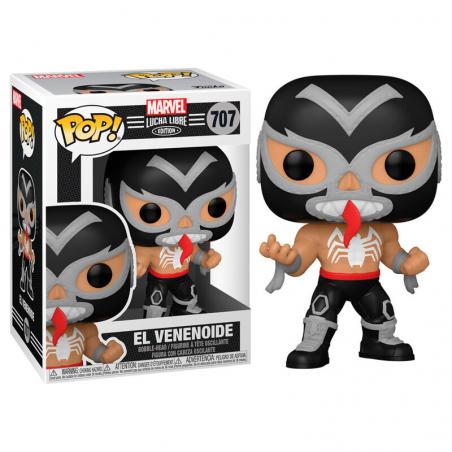 Figura POP Marvel Luchadores Venom El Venenoide - Imagen 1