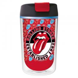 Vaso cafe The Rolling Stones doble pared - Imagen 1