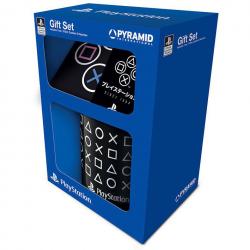 Set Taza + Llavero + posavaso Playstation - Imagen 1