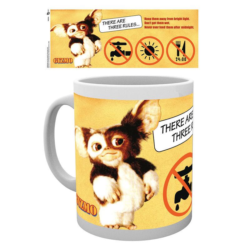 Taza Gremlins Three Rules - Imagen 1