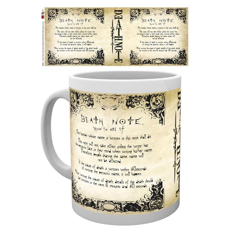 Taza Death Note Rules - Imagen 1