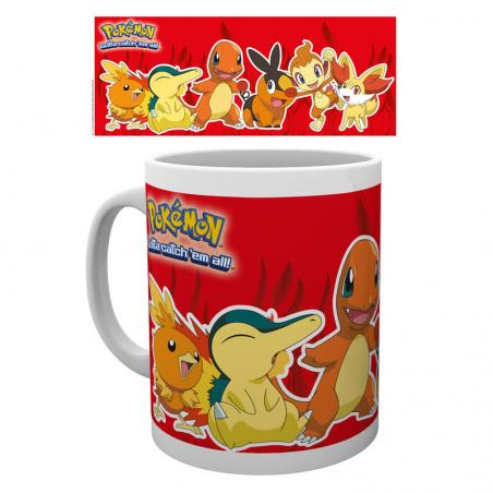 Taza Pokemon Fire Partners - Imagen 1