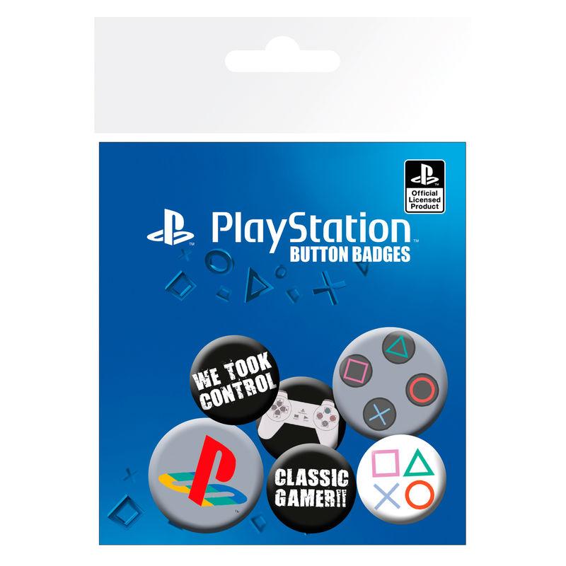 Set chapas Classic Playstation - Imagen 1