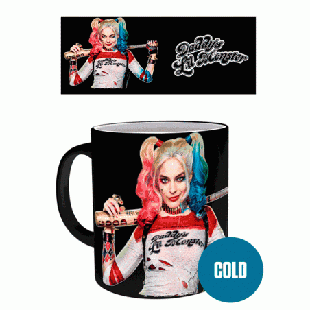 Taza termica Harley Quinn Daddys Lil Monster DC Comics - Imagen 1