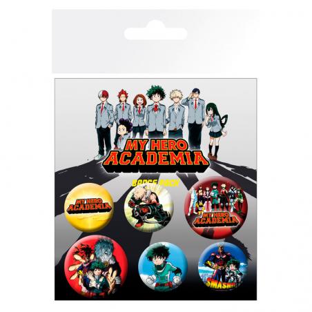 Set chapas My Hero Academia - Imagen 1