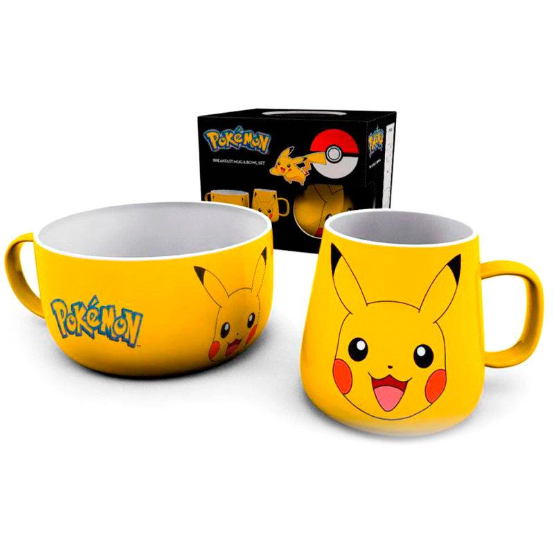 Set desayuno Pikachu Pokemon - Imagen 1