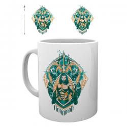 Taza Crest Aquaman DC Comics - Imagen 4