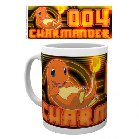 Taza Charmander Neon Pokemon - Imagen 1