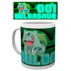 Taza Bulbasaur Neon Pokemon - Imagen 1