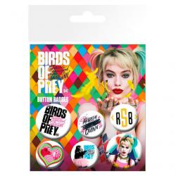 Set chapas Birds of Prey DC Comics - Imagen 1