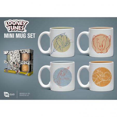 Set taza espresso Looney Tunes - Imagen 1