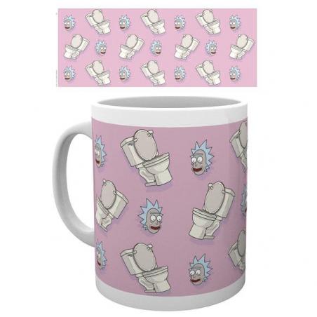 Taza Toilet Rick and Morty - Imagen 1