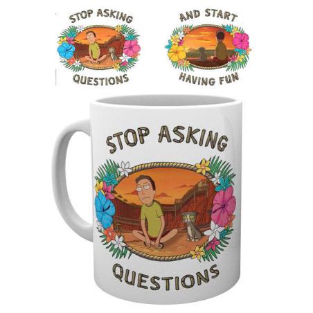 Taza Questions Rick and Morty - Imagen 1