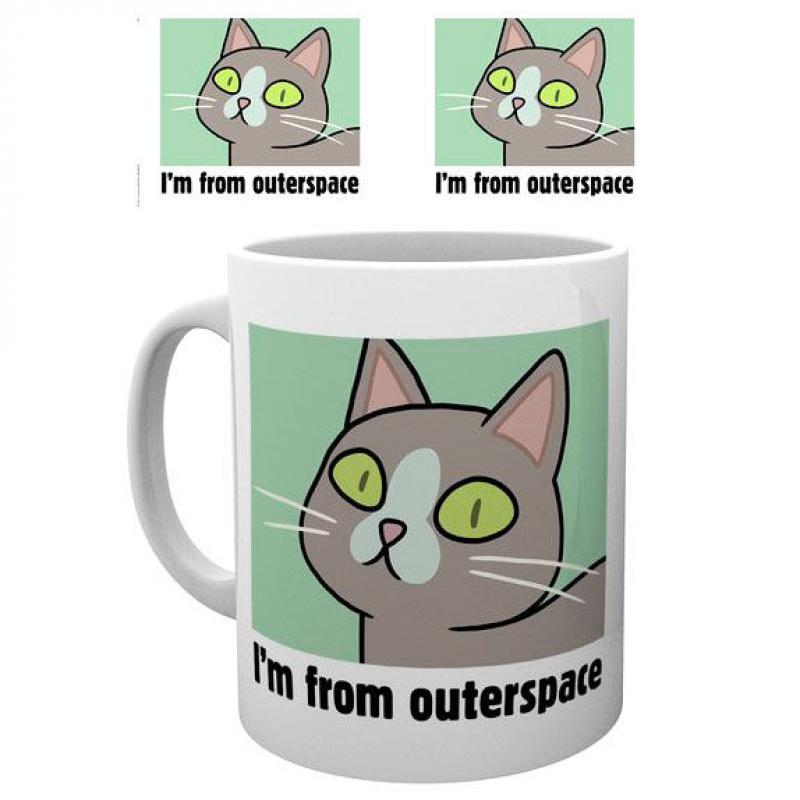 Taza Outerspace Rick and Morty - Imagen 1