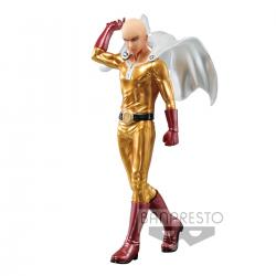 Figura Premium Saitama Metalic Color One Punch Man 20cm - Imagen 2