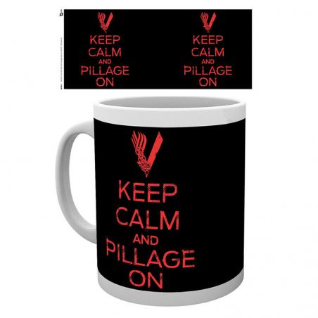 Taza Vikings Keep Calm - Imagen 1