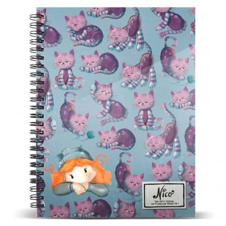 Cuaderno A4 Ninette Nico - Imagen 1
