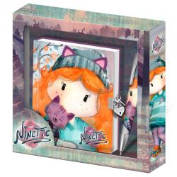 Diario + boligrafo  Cute Forever Ninette - Imagen 1