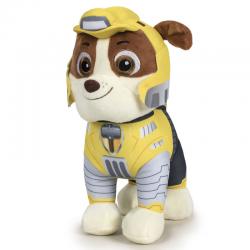 Peluche Rubble Patrulla Canina Paw Patrol Mighty soft 20cm - Imagen 1