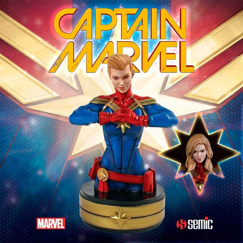 Busto Capitana Marvel Marvel 20cm - Imagen 1