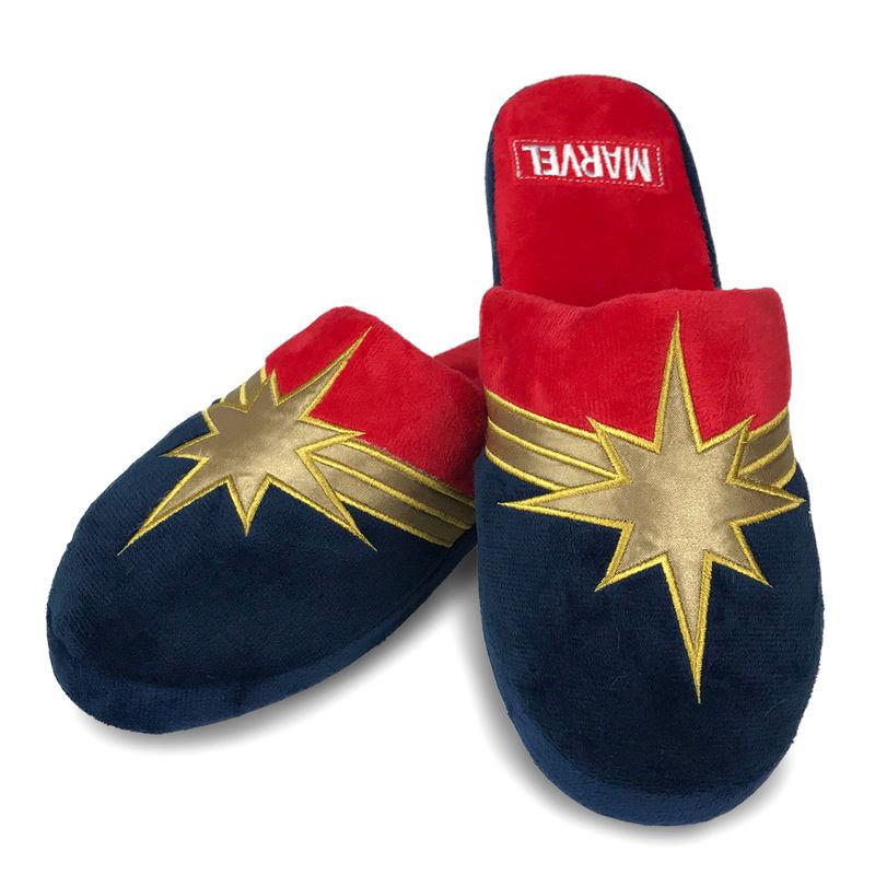 Pantuflas Capitana Marvel mujer - Imagen 1