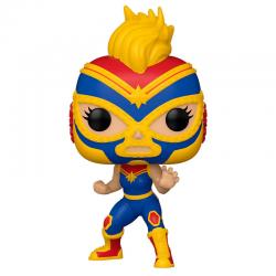 Figura POP Marvel Luchadores Captain Marvel La Estrella Cosmica - Imagen 3