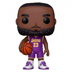 Figura POP NBA Lakers LeBron James Purple Jersey 25cm - Imagen 1
