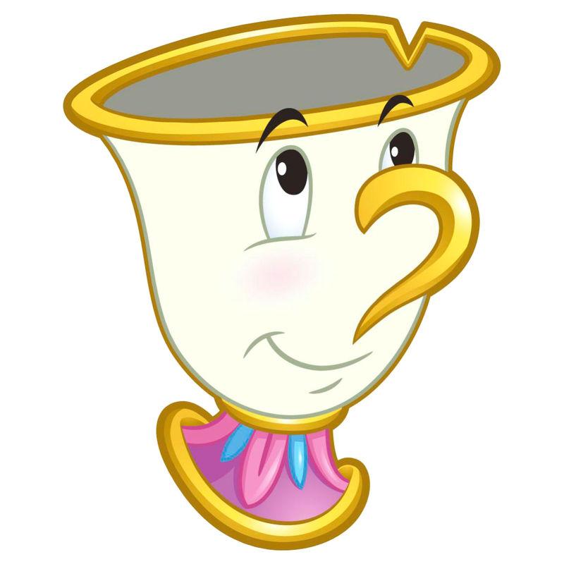 Toalla Chip La Bella y la Bestia Disney microfibra - Imagen 1