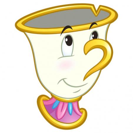 Toalla Chip La Bella y la Bestia Disney microfibra - Imagen 1