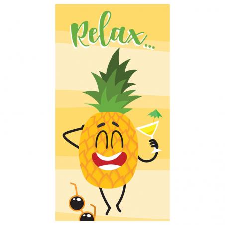 Toalla Piña Relax microfibra - Imagen 1